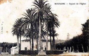 BOUFARIK - SQUARE DE L'EGLISE - 1905